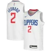 Magnifico Duraturo Resistente Kawhi Leonard LA Clippers Nike Youth 2020/21 Swingman Jersey Association Edition White/Royal