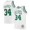 Magnifico Elegante Paul Pierce Boston Celtics Hardwood Classics Swingman Jersey White/Kelly Green