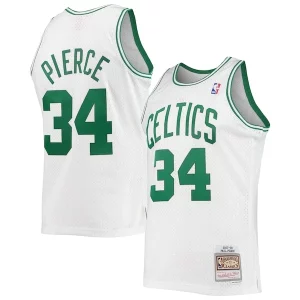 Magnifico Elegante Paul Pierce Boston Celtics Hardwood Classics Swingman Jersey White/Kelly Green