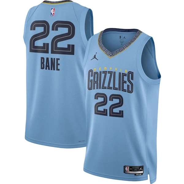 Magnifico Gorgeous Desmond Bane Memphis Grizzlies Jordan Brand Unisex Swingman Jersey Statement Edition Light Blue