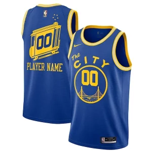 Magnifico Incantevole Golden State Warriors Nike 2020/21 Hardwood Classics Swingman Custom Jersey Blue