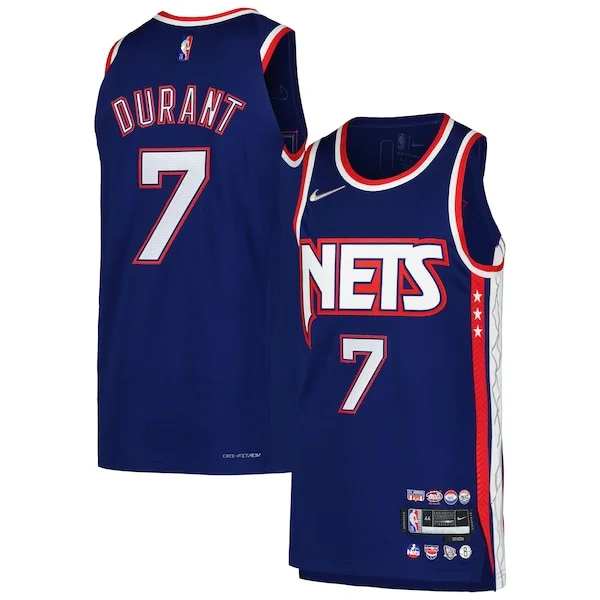 Magnifico Moderno Kevin Durant Brooklyn Nets Nike Authentic Player Jersey City Edition Blue