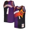 Magnifico Moderno Meraviglioso Penny Hardaway Phoenix Suns Hardwood Classics 1999/00 Split Swingman Jersey Purple/Black
