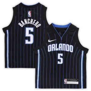 Magnifico Paolo Banchero Orlando Magic Nike Toddler Swingman Player Jersey Icon Edition Black