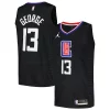 Magnifico Paul George LA Clippers Jordan Brand Nike Swingman Player Jersey Statement Edition Black