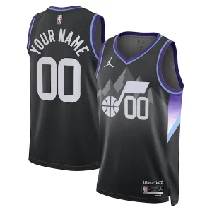 Magnifico Pratico Utah Jazz Jordan Brand Unisex 2024/25 Custom Swingman Jersey Statement Edition Black