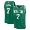 Pratico Fascinante Raffinato Jaylen Brown Boston Celtics Fast Break Replica Player Jersey Icon Edition Kelly Green