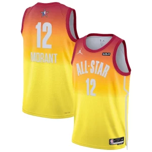 Magnifico Robusto Cool Ja Morant Jordan Brand 2023 NBA All Star Game Swingman Jersey Orange