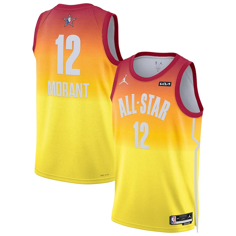 Magnifico Robusto Cool Ja Morant Jordan Brand 2023 NBA All Star Game Swingman Jersey Orange