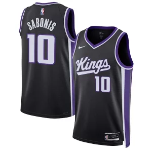 Magnifico Robusto Domantas Sabonis Sacramento Kings Nike Unisex Swingman Jersey Icon Edition Black