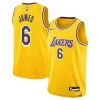 Magnifico Versatile LeBron James Los Angeles Lakers Nike Youth Swingman Jersey Icon Edition Gold