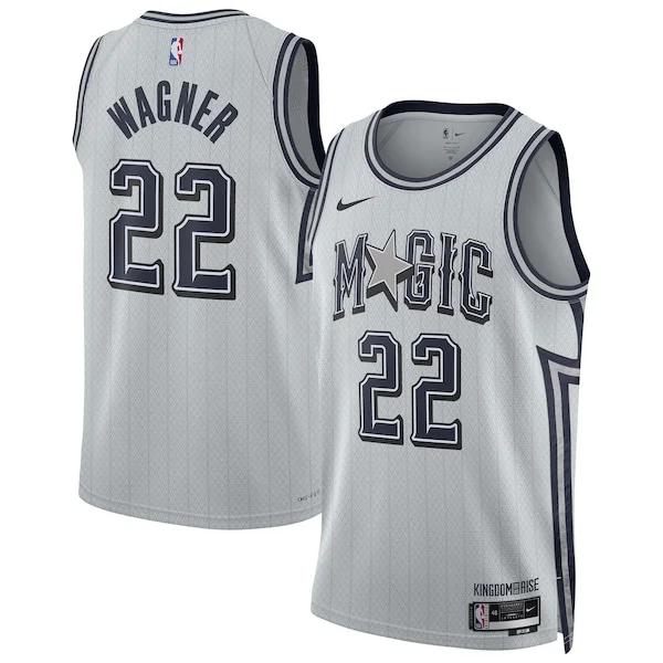 Meraviglioso Attraente Resistente Franz Wagner Orlando Magic Nike Unisex 2024/25 Swingman Player Jersey City Edition Silver
