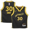 Meraviglioso Bellissimo Comodo Stephen Curry Golden State Warriors Nike Toddler Swingman Replica Jersey City Edition Black