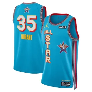Meraviglioso Bellissimo Fantastico Kevin Durant Jordan Brand Unisex 2025 NBA All Star Game Swingman Player Jersey Light Blue
