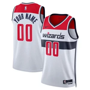 Meraviglioso Bellissimo Washington Wizards Nike Unisex Swingman Custom Jersey White Association Edition