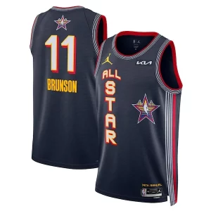 Meraviglioso Carino Jalen Brunson Nike Unisex 2025 NBA All Star Game Swingman Player Jersey Navy