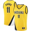 Meraviglioso Cool Domantas Sabonis Indiana Pacers Fast Break Replica Jersey Statement Edition Gold