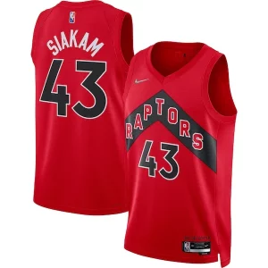 Meraviglioso Delizioso Sofisticato Pascal Siakam Toronto Raptors Nike 2021/22 Diamond Swingman Jersey Icon Edition Red