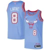 Meraviglioso Fantastico Robusto Zach LaVine Chicago Bulls Nike Swingman Player Jersey City Edition Blue