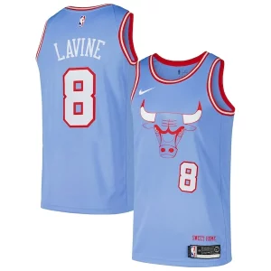 Meraviglioso Fantastico Robusto Zach LaVine Chicago Bulls Nike Swingman Player Jersey City Edition Blue