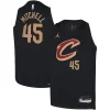 Meraviglioso Fantastico Stupendo Donovan Mitchell Cleveland Cavaliers Jordan Brand Youth Swingman Jersey Statement Black