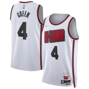 Meraviglioso Jalen Green Houston Rockets Nike Unisex 2024/25 Swingman Player Jersey City Edition White