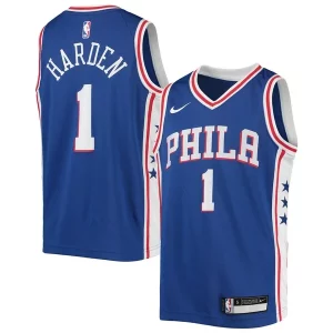 Meraviglioso James Harden Philadelphia 76ers Nike Youth Swingman Jersey Icon Edition Royal