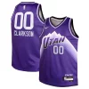 Meraviglioso Jordan Clarkson Utah Jazz Nike Youth Swingman Replica Jersey City Edition Purple