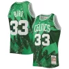 Meraviglioso Larry Bird Boston Celtics Hardwood Classics 1985/86 Hyper Hoops Swingman Jersey Kelly Green