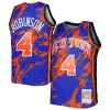 Meraviglioso Nate Robinson New York Knicks 2005/06 Hardwood Classics Marble Swingman Jersey Blue