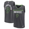 Meraviglioso Nickeil Alexander Walker Minnesota Timberwolves Youth Fast Break Replica Player Jersey Statement Edition Black