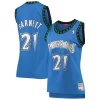 Meraviglioso Resistente Kevin Garnett Minnesota Timberwolves Women's Hardwood Classics Swingman Jersey Blue