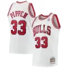 Meraviglioso Scottie Pippen Chicago Bulls Hardwood Classics Swingman Jersey White/Black