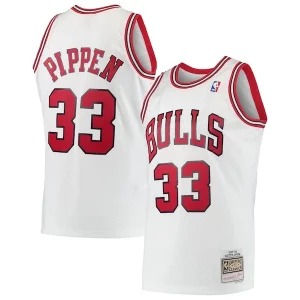 Meraviglioso Scottie Pippen Chicago Bulls Hardwood Classics Swingman Jersey White/Black