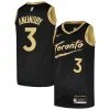 Moderno Accattivante Eccezionale OG Anunoby Toronto Raptors Nike Swingman Player Jersey City Edition Black