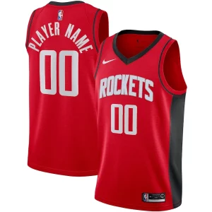 Moderno Accattivante Houston Rockets Nike 2020/21 Swingman Custom Jersey Icon Edition Red