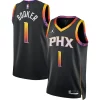 Moderno Bellissimo Devin Booker Phoenix Suns Jordan Brand Unisex Swingman Jersey Statement Edition Black
