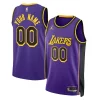 Moderno Classico Carino Los Angeles Lakers Jordan Brand Unisex 2022/23 Swingman Custom Jersey Statement Edition Purple