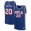 Moderno Prestigioso Classico Jared McCain Philadelphia 76ers Youth 2024 NBA Draft Fast Break Player Jersey Icon Edition Royal