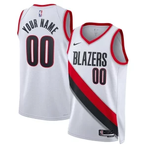 Moderno Portland Trail Blazers Nike Unisex Swingman Custom Jersey White Association Edition