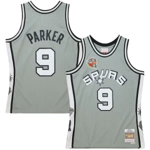 Prestigioso Tony Parker San Antonio Spurs Unisex Hall of Fame Class of 2023 Throwback Swingman Jersey Gray