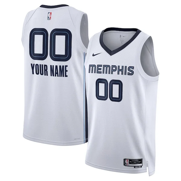 Moderno Prestigioso Memphis Grizzlies Nike Unisex Swingman Custom Jersey White Association Edition