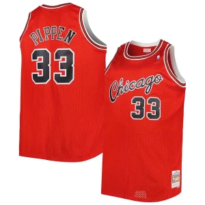 Moderno Raffinato Scottie Pippen Chicago Bulls Big & Tall Hardwood Classics 2003/04 Swingman Jersey Red