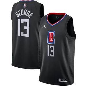 Moderno Resistente Splendido Paul George LA Clippers Jordan Brand 2020/21 Swingman Jersey Statement Edition Black