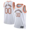 Moderno San Antonio Spurs Nike Unisex 2023/24 Custom Swingman Jersey White City Edition