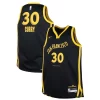 Moderno Stephen Curry Golden State Warriors Nike Youth Swingman Replica Jersey City Edition Black