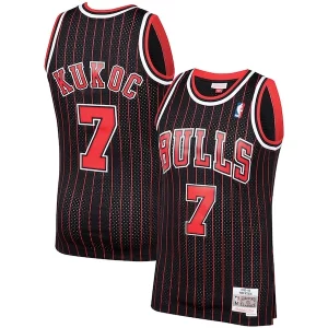 Moderno Toni Kukoc Chicago Bulls 1995/96 Hardwood Classics Swingman Jersey Black