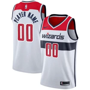 Moderno Washington Wizards Nike 2020/21 Swingman Custom Jersey Association Edition White