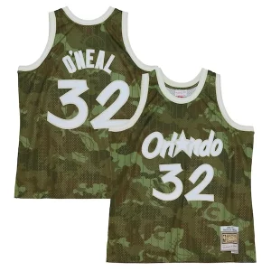 Ottimo Accattivante Lussuoso Shaquille O'Neal Orlando Magic Hardwood Classics 1994/95 Ghost Green Swingman Jersey Camo