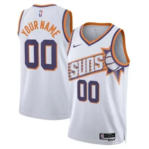 Ottimo Bellissimo Delizioso Phoenix Suns Nike Unisex Swingman Custom Jersey White Association Edition